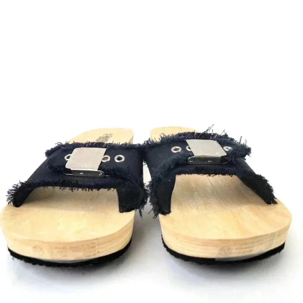Sand N Sun Chunky Wedge Sandals - 9/10 - Picture 5 of 7